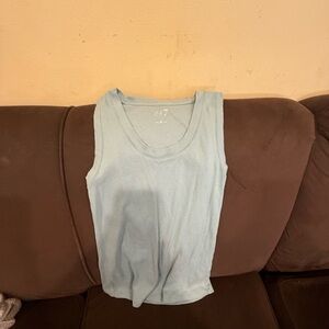 Maurices U Neck Sage Green Tank Top